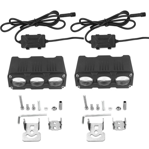 Grille Ht28 Low Beam Yellow Led Fog/Driving Light for Mini Driving Light Motorcycle Led 
