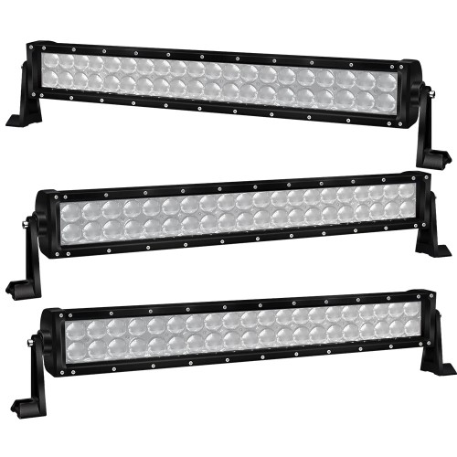Customized 6500K Amber 100W 200W 260W 300W Curved Led Bar With Position Light 22 Inch 30 Inch for Cars 42" Curved Led Light Bar 